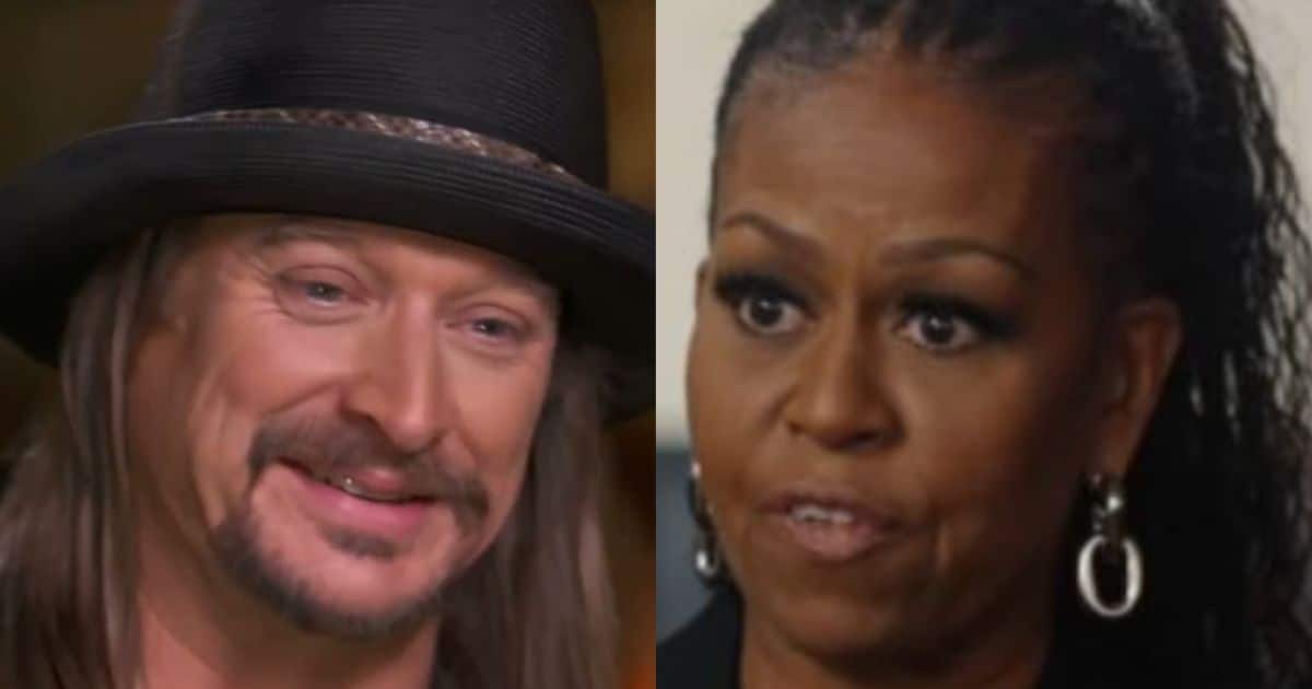 Kid Rock Responds After Michelle Obama Announces She's Skipping Trump's