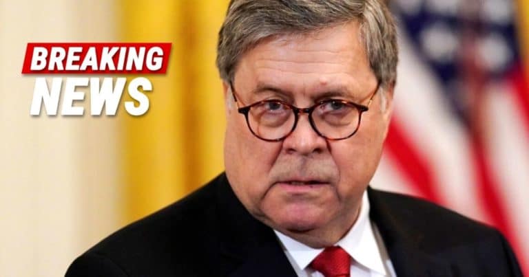Bill Barr Reveals His Surprise 2024 Pick – Says 1 Candidate Would Be ‘National Suicide’