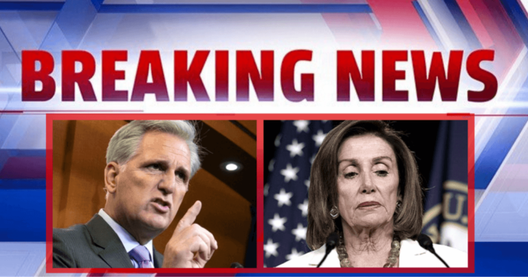 Red Wave Alert: Nancy Pelosi Faces Loss Of 22 Democrats, But To Flip The House McCarthy Only Needs 5 Seats