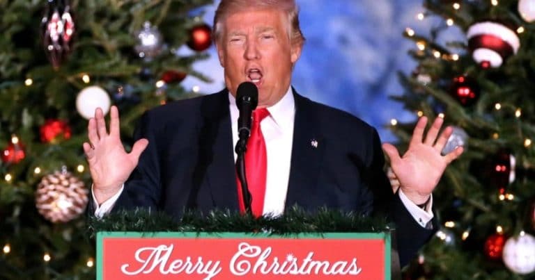 Donald Trump Tells America The Real Meaning Of Christmas – “Our Country Has A Savior, And That’s Not Me”