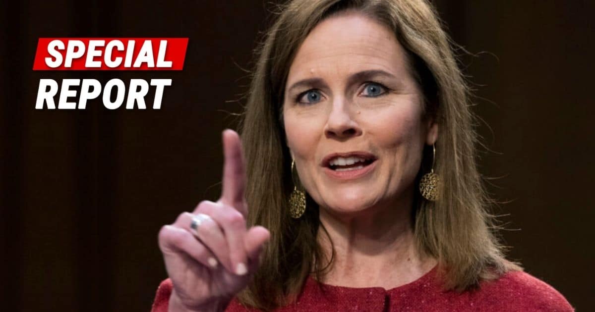 Supreme Court Justice Is Back In The Spotlight Amy Coney Barrett Just