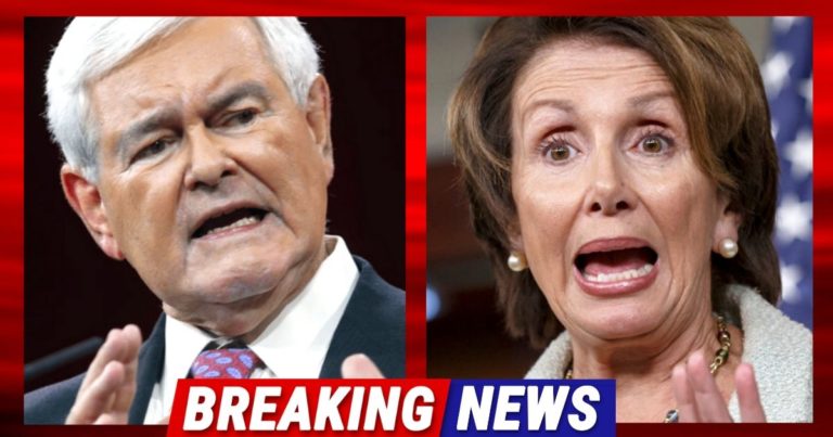 Gingrich Points The Finger At Pelosi – Newt Squarely Places The Blame On Nancy For Capitol Security Failure