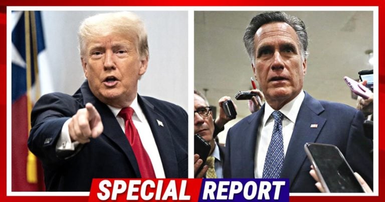 Hours After Donald Trump Dominates the Primaries – RINO Romney Forced to Admit Donald Can Clinch ’24 Nomination
