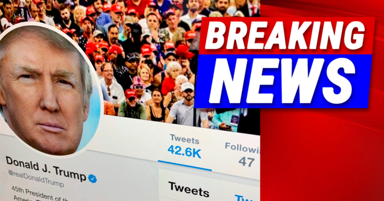 Hours After Trump Reappears on Twitter – Donald’s Latest Tweet Skyrockets, Goes Viral Across America