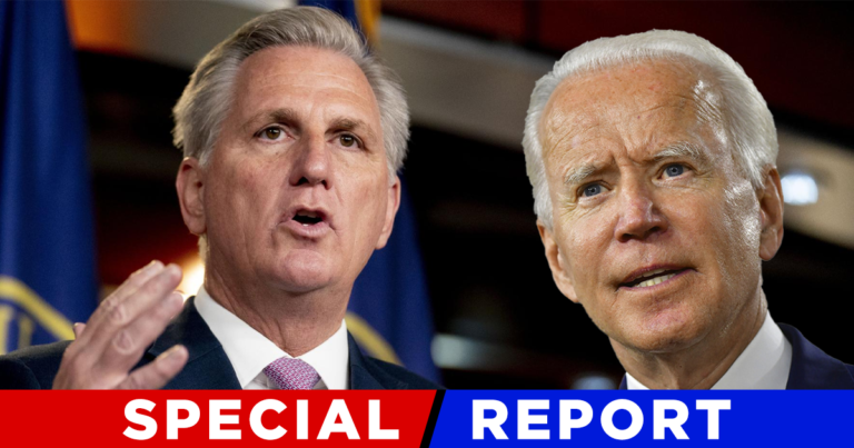 McCarthy Sends Biden White House into Panic – The Speaker Puts Joe’s Latest Move on Notice