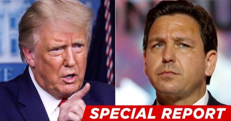 Trump Reveals Why DeSantis Attacks Are Personal – Gives Ron Just 1 Word for Running Against Him