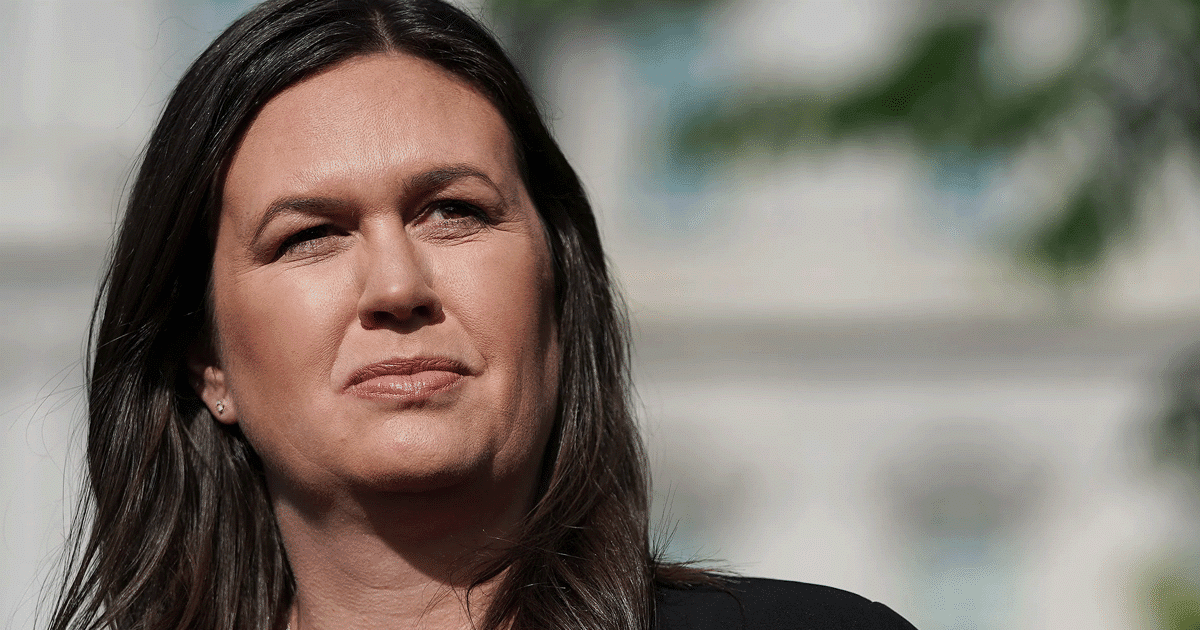 After Poll Shows Major 2024 Election Switch, Sarah Sanders Delivers a