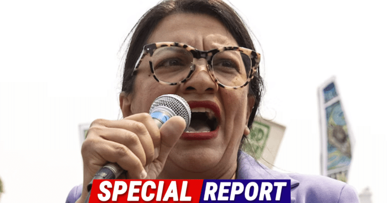 Rashida Tlaib Loses It During Rally – Then Sends a Message to Biden That Sounds Like a Threat
