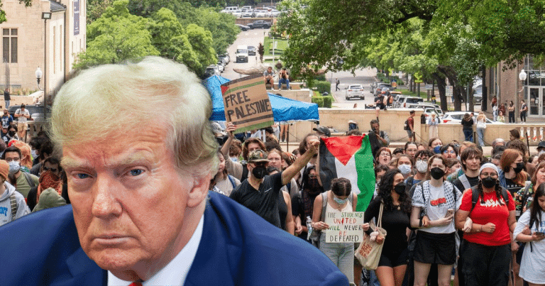 Trump Drops Hammer on Pro-Palestinian Movement – Vows to Bring Genius Justice to Radicals
